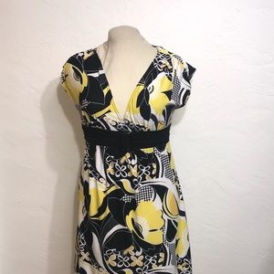 Tabloid Size:PL Pattern Sleeveless Dress